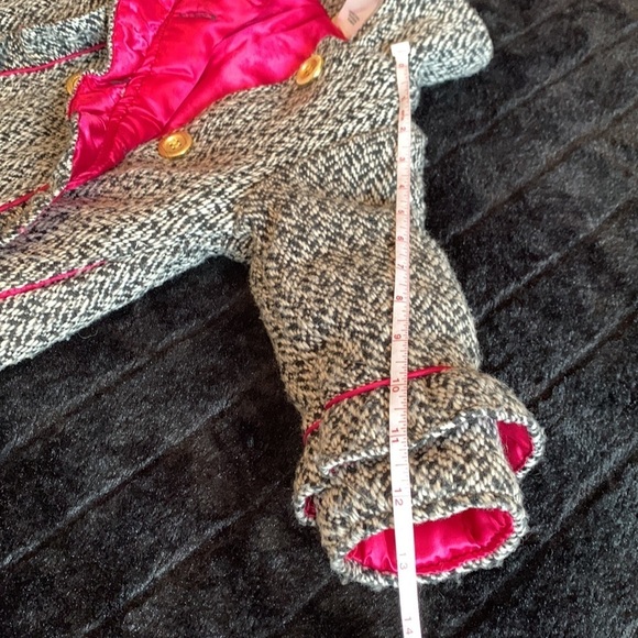 Penelope Mack Girls Double Breasted Wool Blend Coat Size 2T - Picture 15 of 16